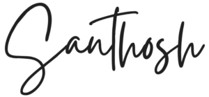 Santhosh Signature